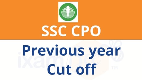SSC CPO Previous Year Cut-off