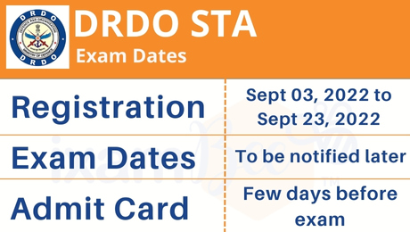 DRDO Senior Technical Assistant Exam Dates