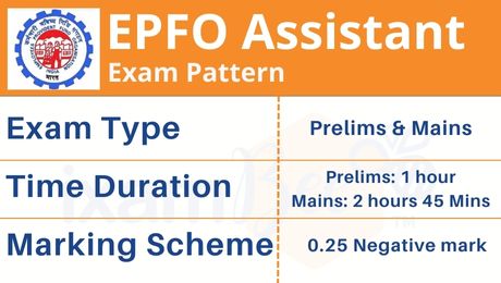  EPFO Assistant Exam 2022