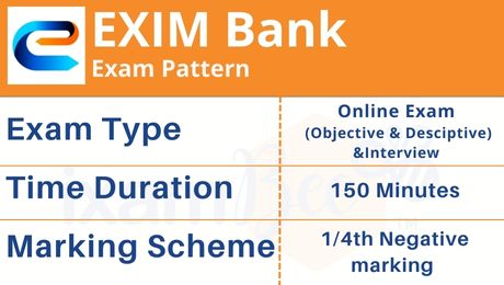 India Exim Bank Exam Pattern