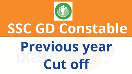 SSC GD Constable Previous Year Cut Off