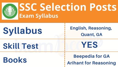 Ssc Selection Post Phase See Complete Exam Syllabus For Th