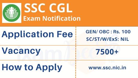 Ssc Cgl Notification Official Notification Pdf For Various Posts