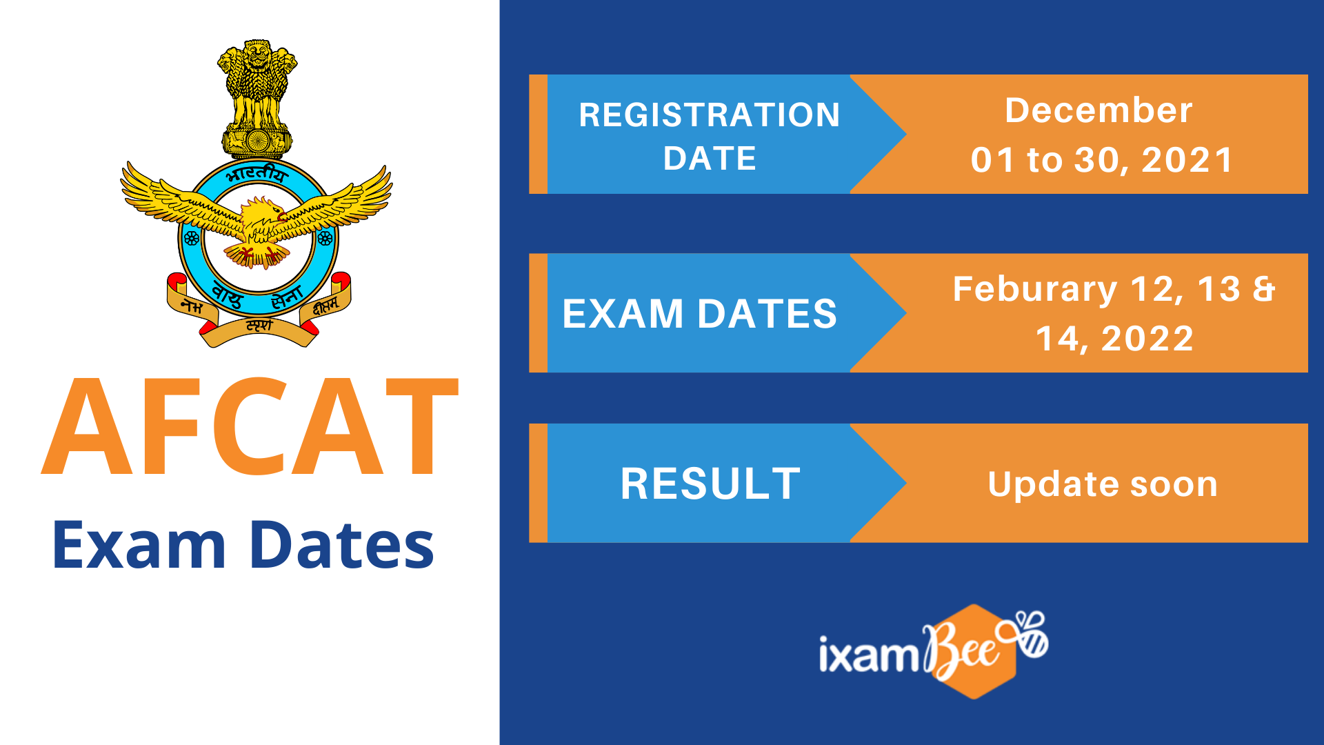 AFCAT Exam Dates