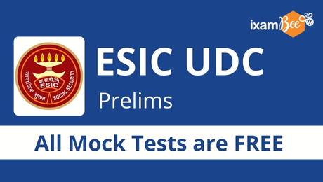 ESIC UDC Prelims Free Mock Test 2022