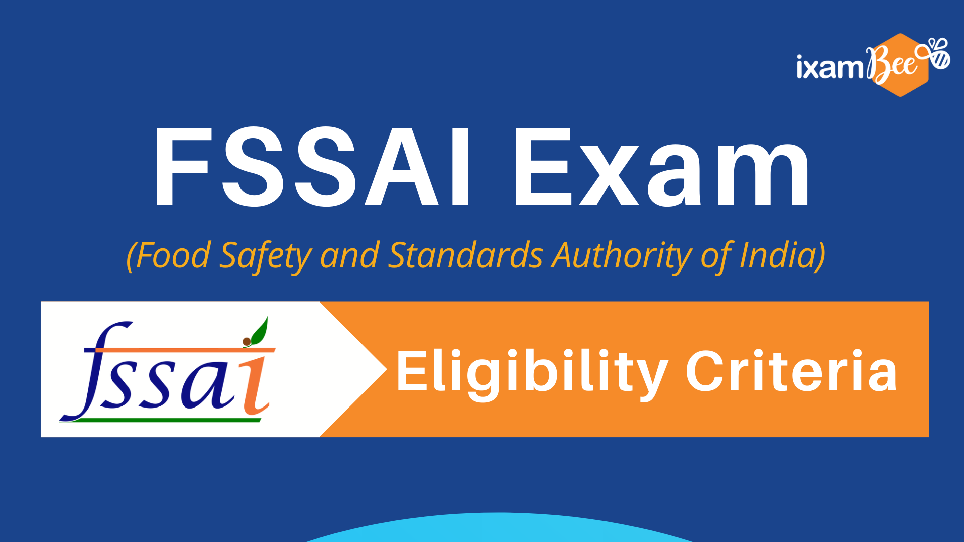FSSAI Eligibility Criteria 2021
