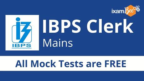 IBPS Clerk Mains Free Mock Test
