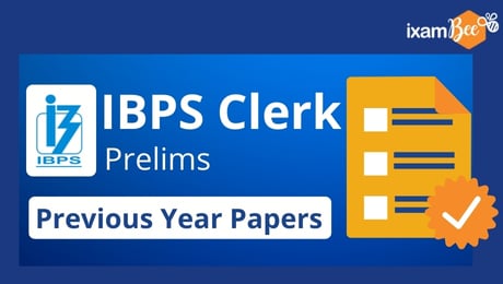 IBPS Clerk Prelims Previous Year Question Paper