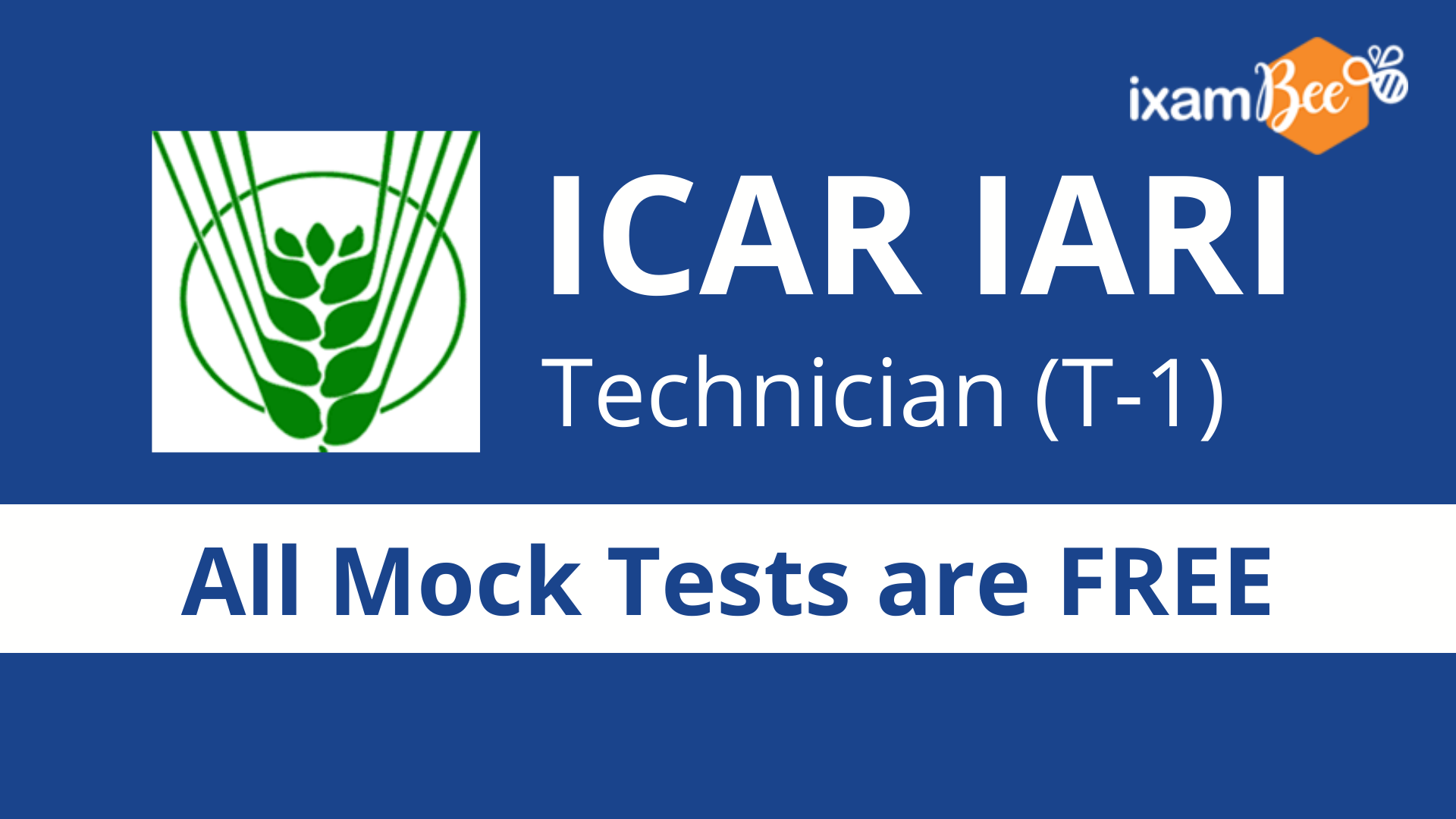 ICAR Technician Free Mock Test