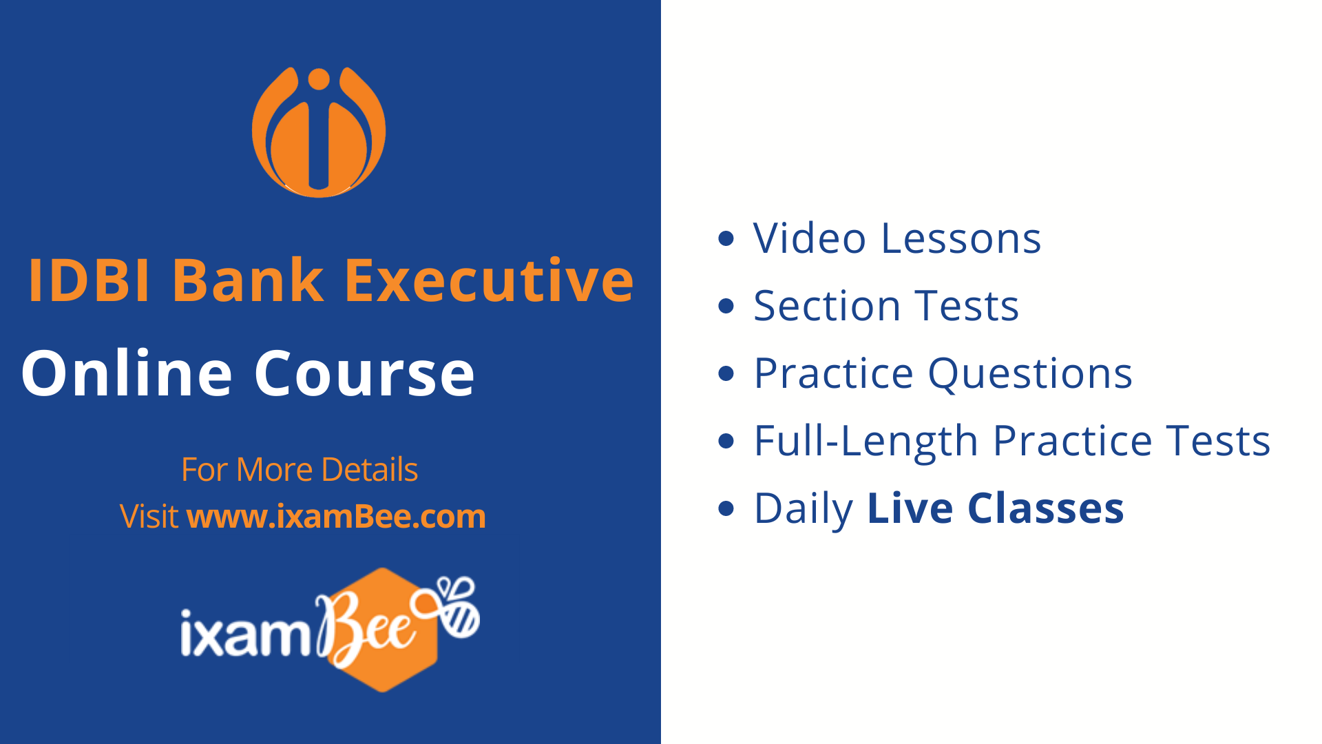 IDBI Executive online course