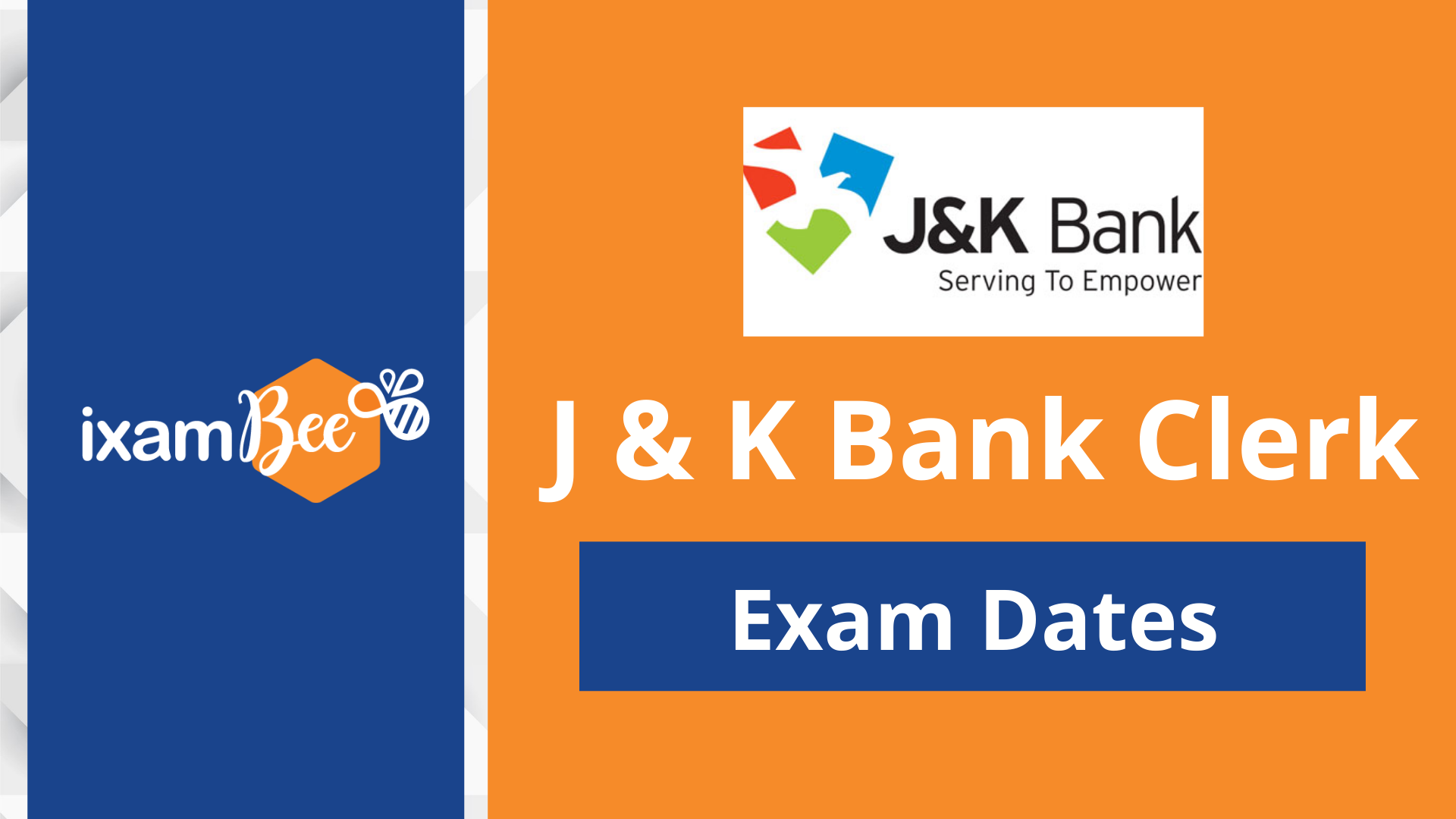 J&K Bank Clerk Exam Calendar 2024 Check Exam Dates and Schedule for