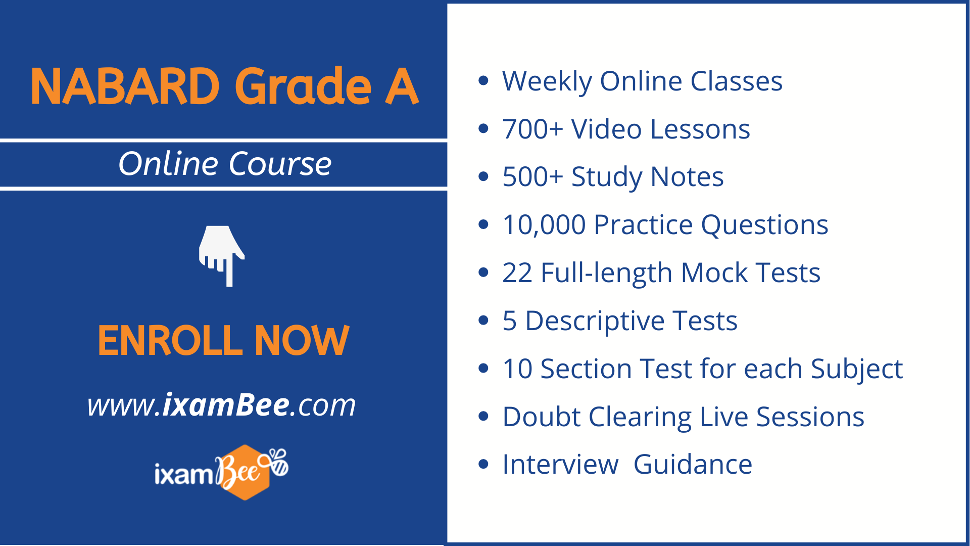 nabard grade a online course