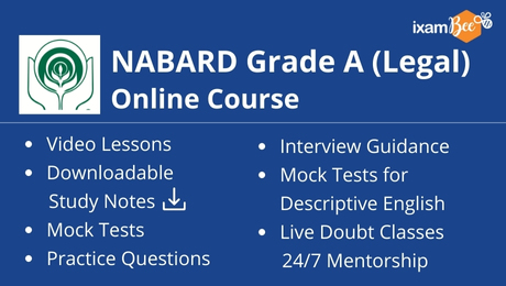 NABARD Grade A Online course