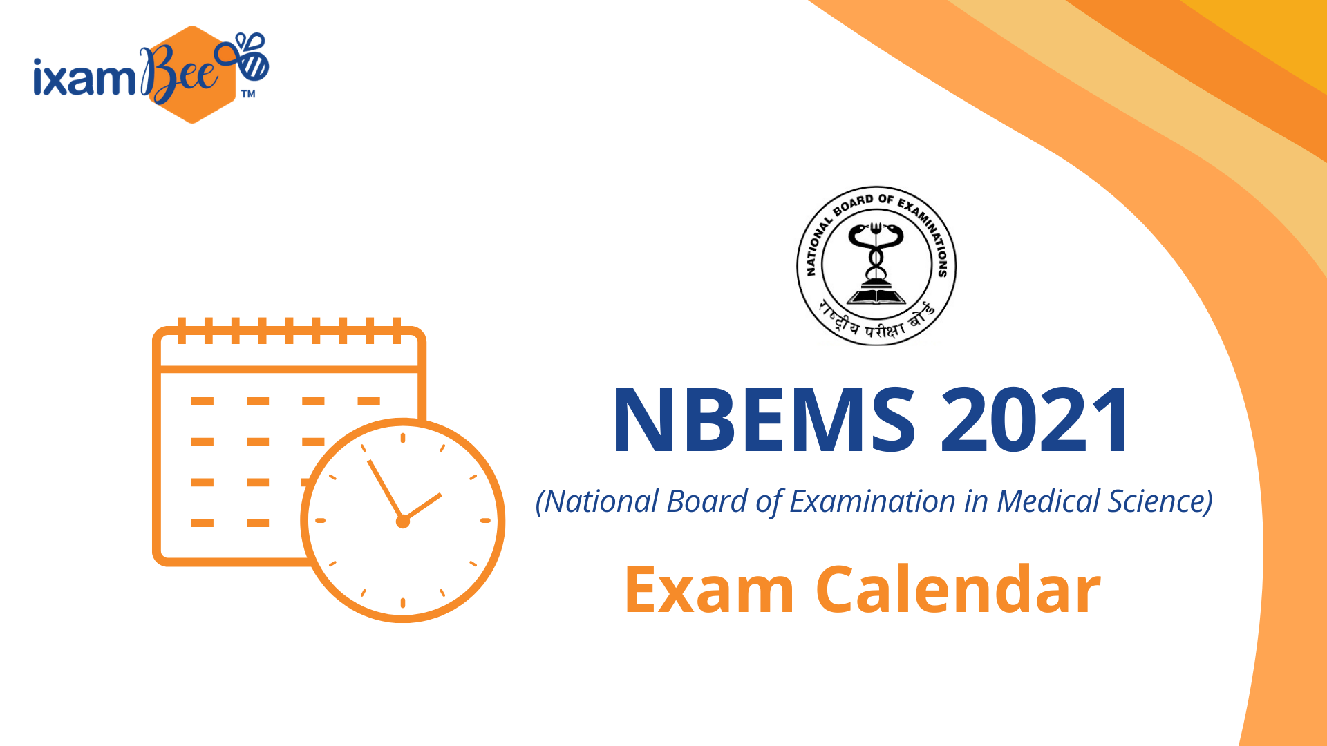 NBEMS Exam Dates
