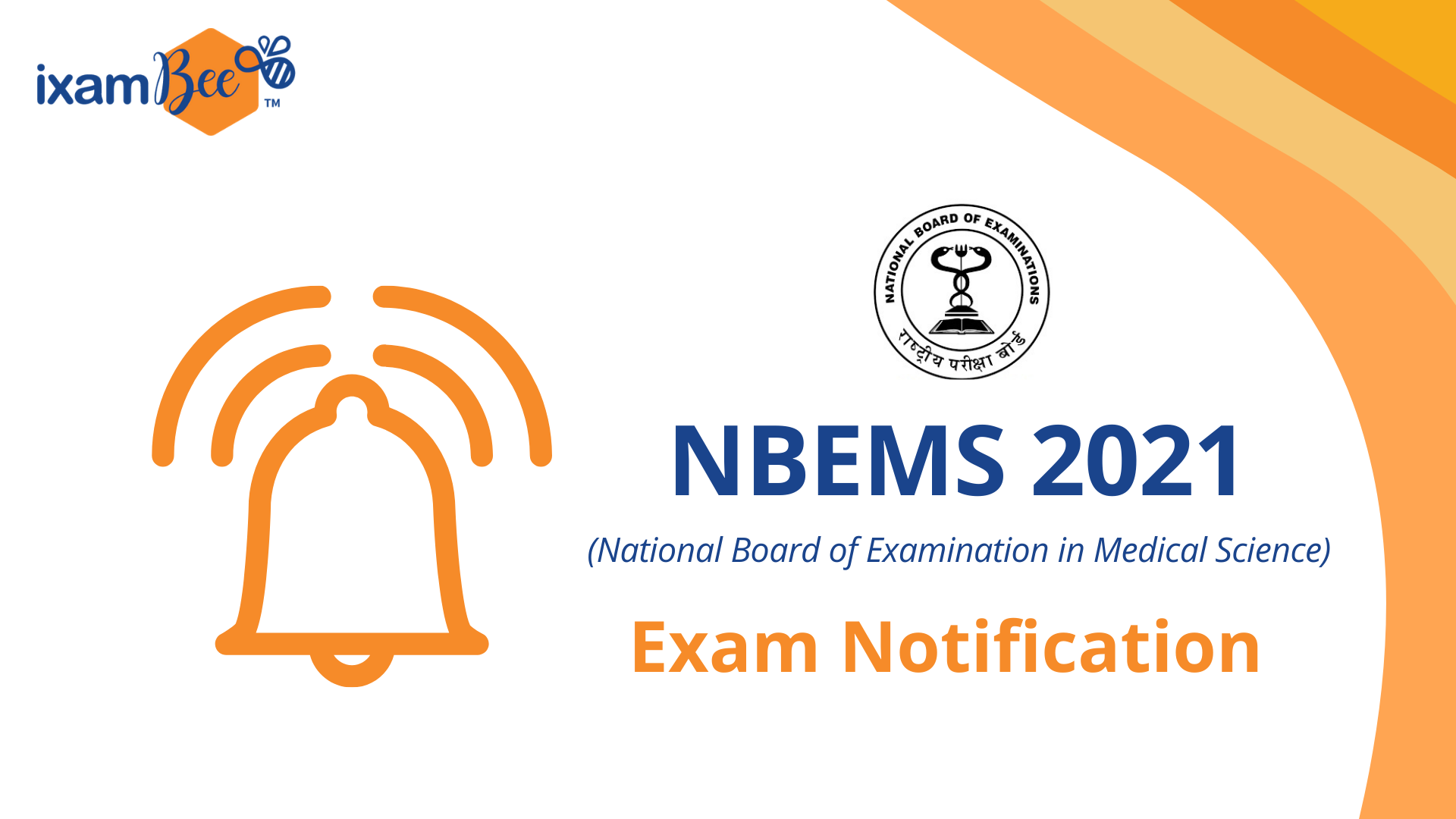 NBEMS Exam Notification