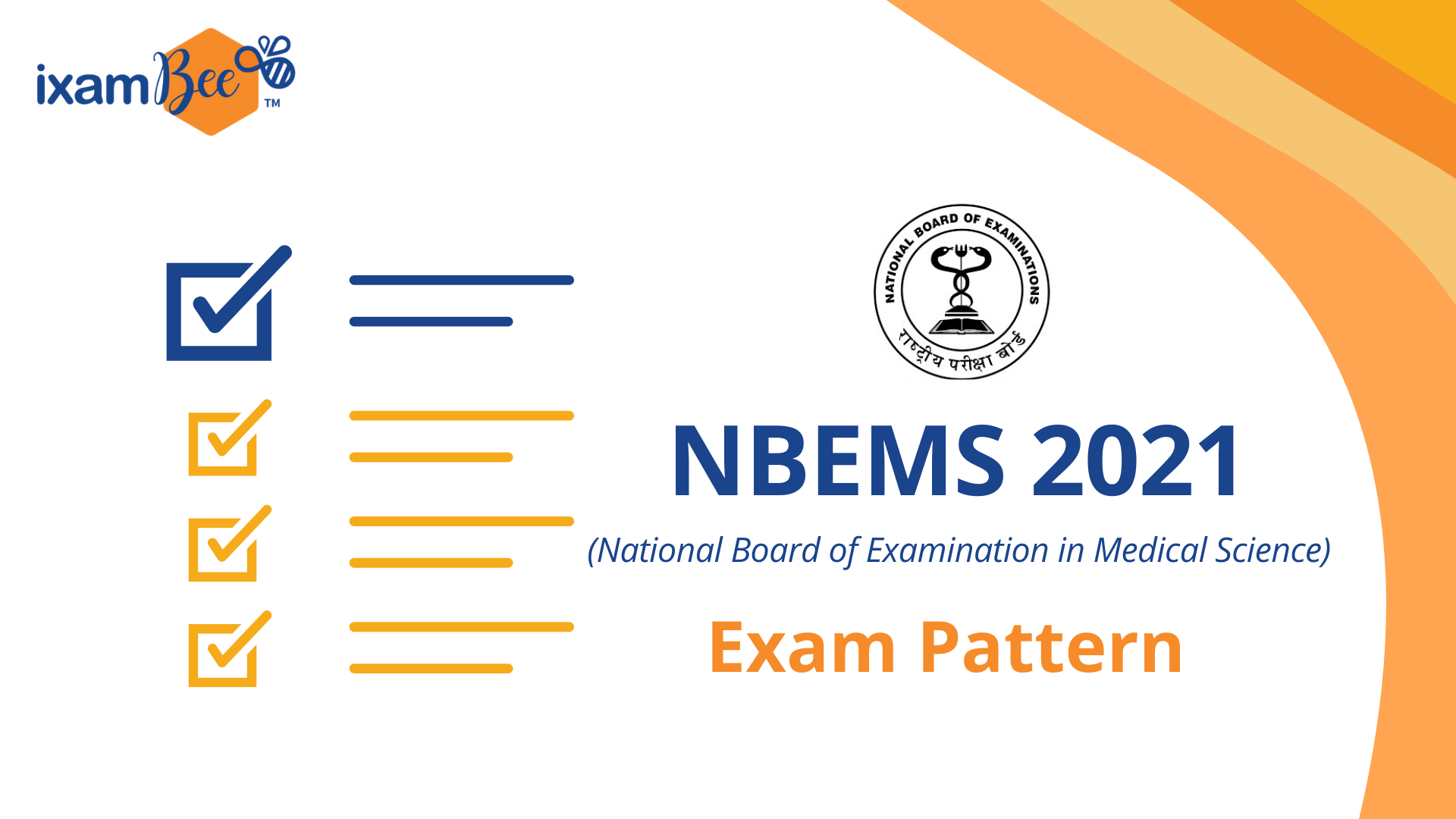 NBEMS Exam Pattern