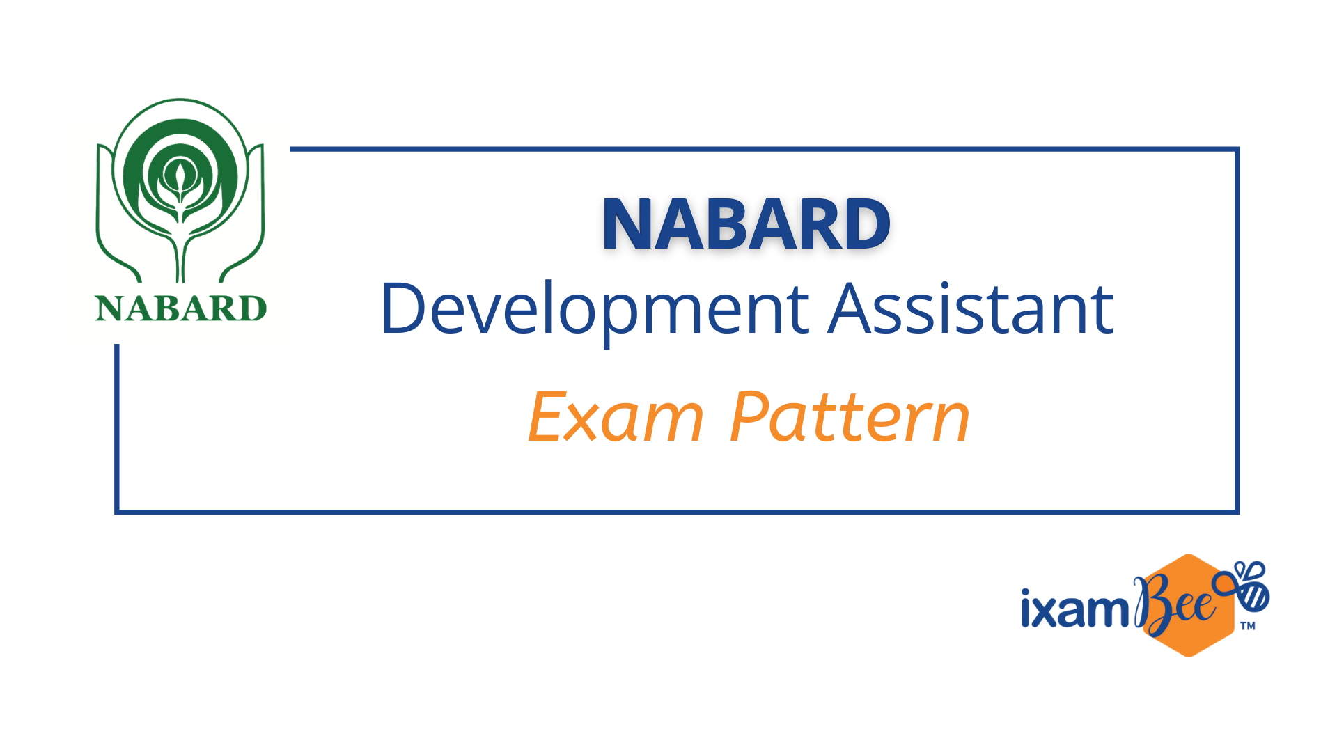 NABARD Development Assistant Exam Pattern