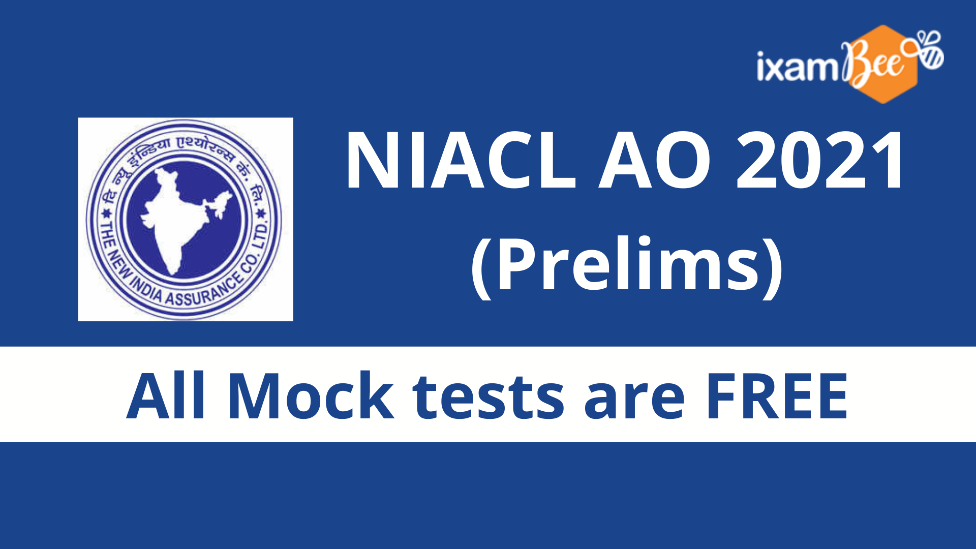 NIACL AO Prelims Free Mock Test
