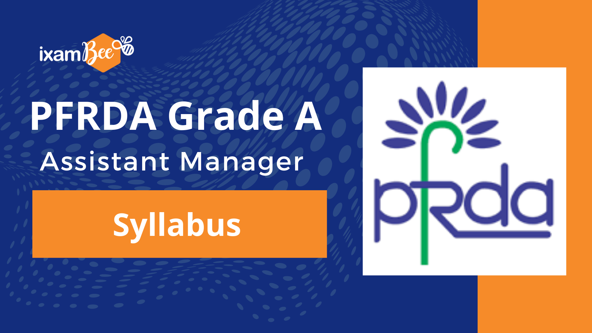 PFRDA Grade A (Assistant Manager) Syllabus