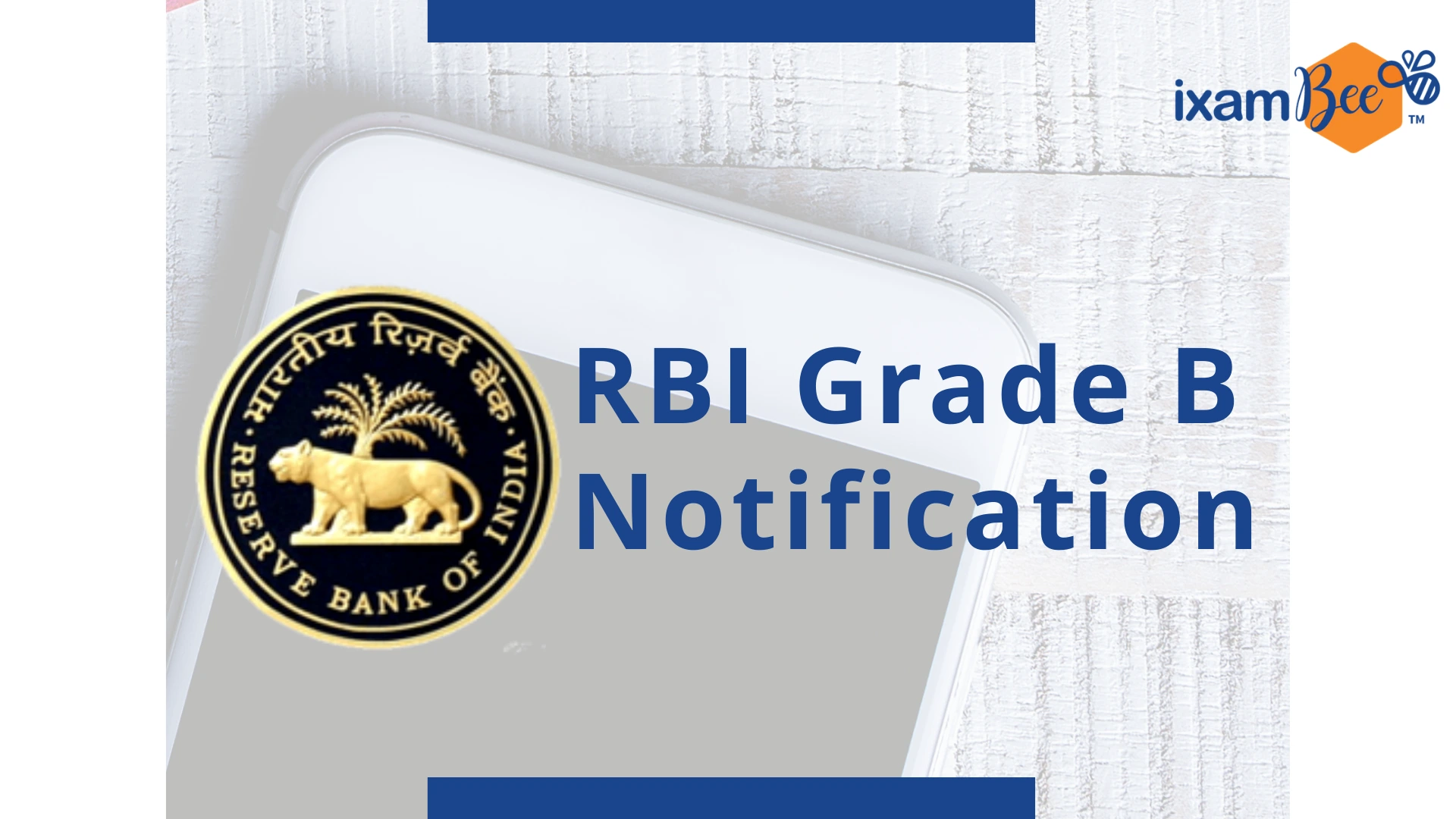 RBI Grade B notification 2021