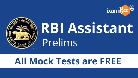 RBI Assistant Prelims Free Mock Test