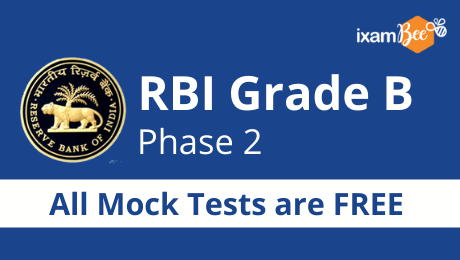 RBI Grade B Phase 2 Free Mock Tests