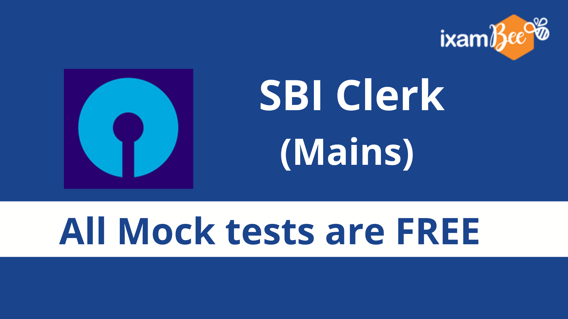 sbi clerk mains Free Mock Test