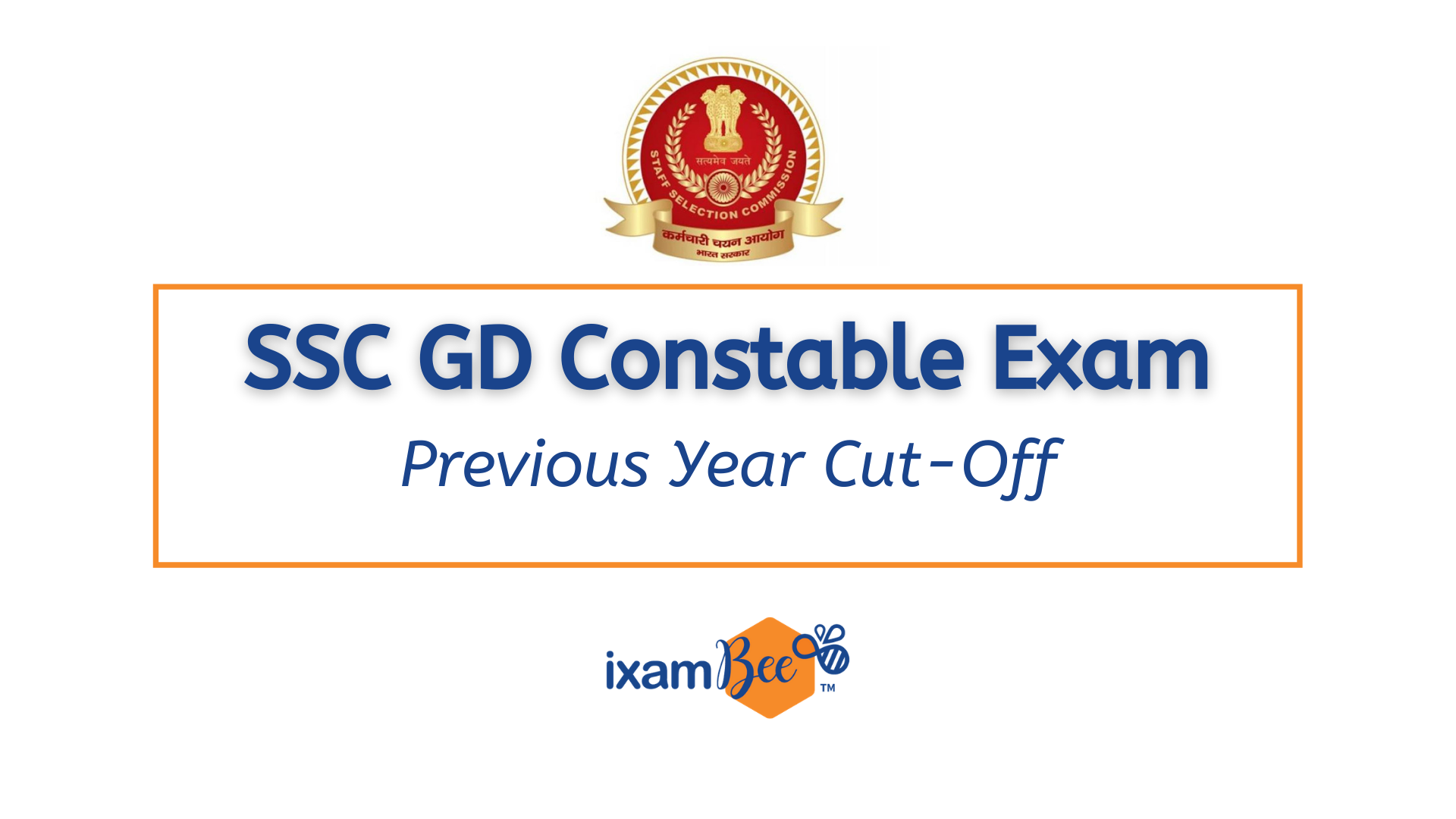 SSC GD Constable Previous year Cut Off