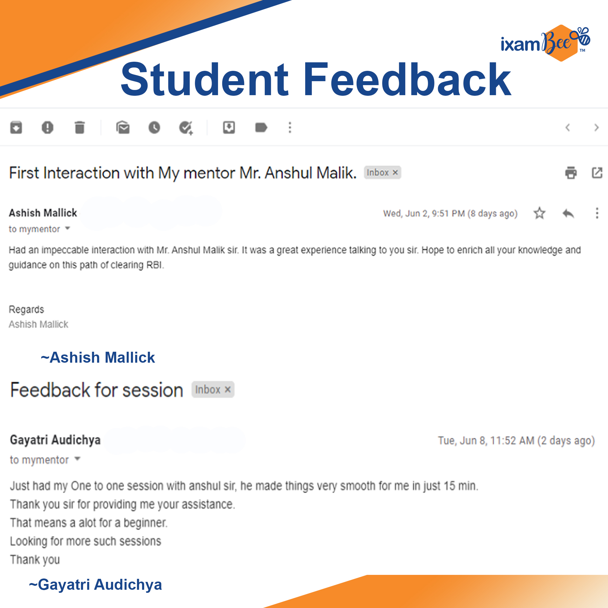 RBI Grade B Student Feedback