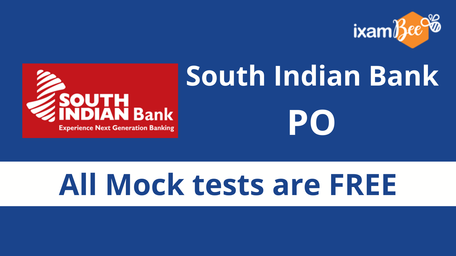 South Indian Bank PO online course