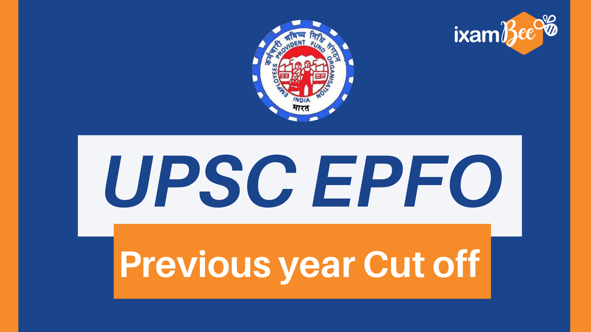 UPSC APFC Previous year Cut Off