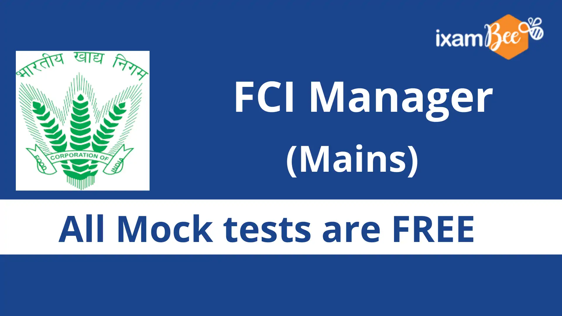 fci manager mains online course