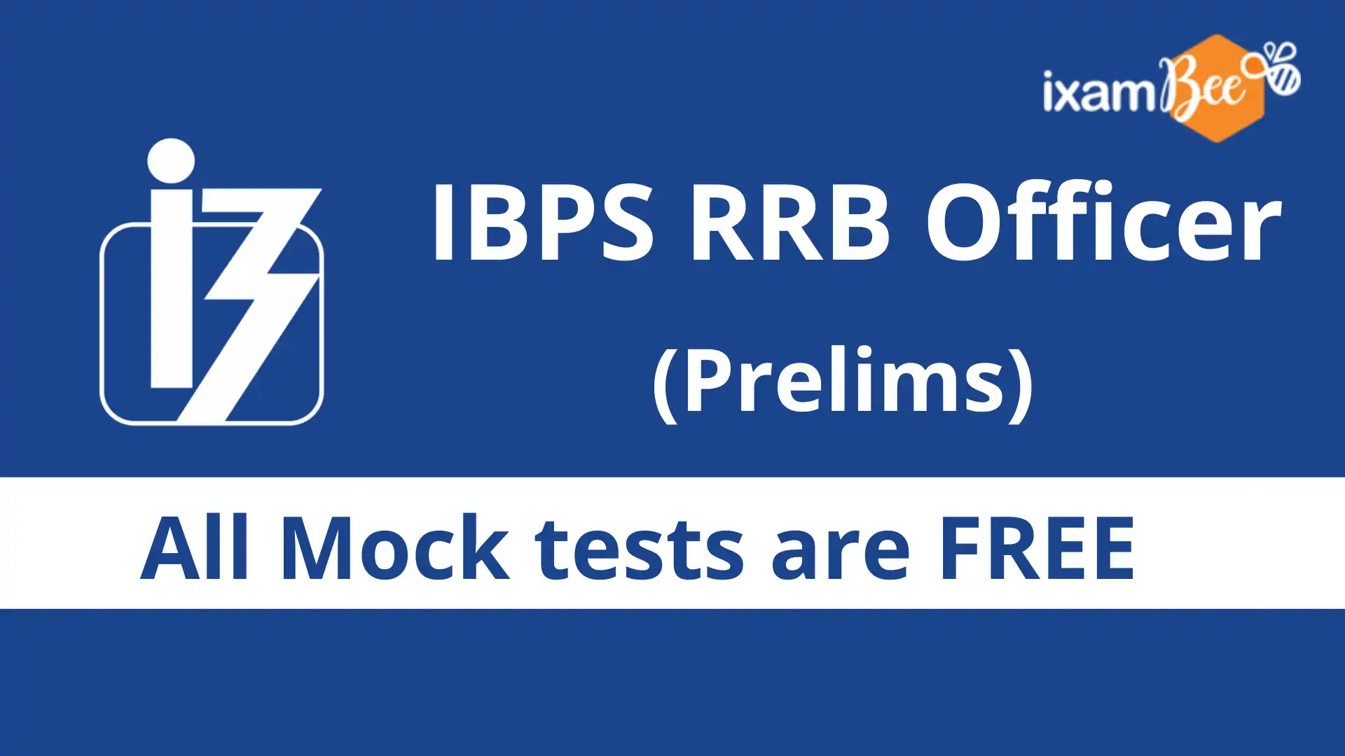 IBPS RRB OFFICER PRE online course