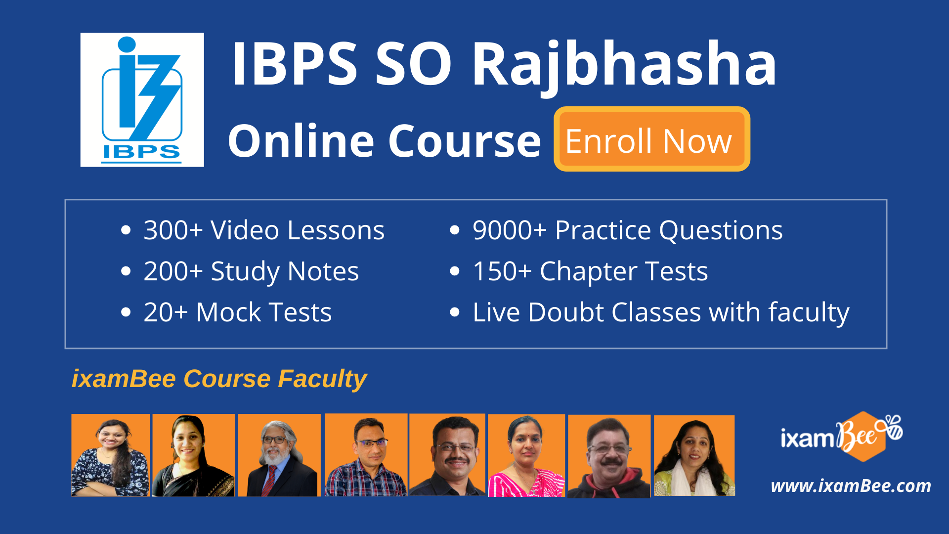 IBPS SO Rajbhasha Officer Exclusive Online Course