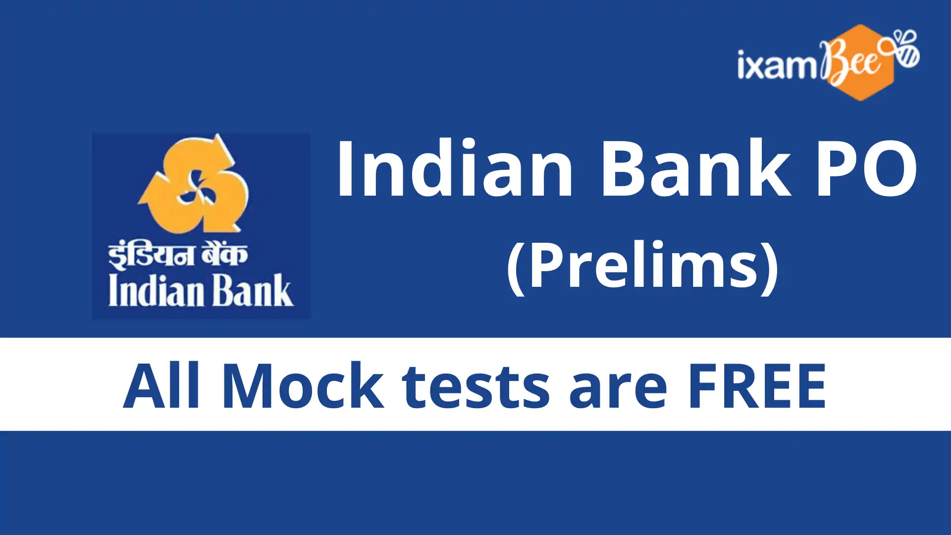 indian bank po prelims online course