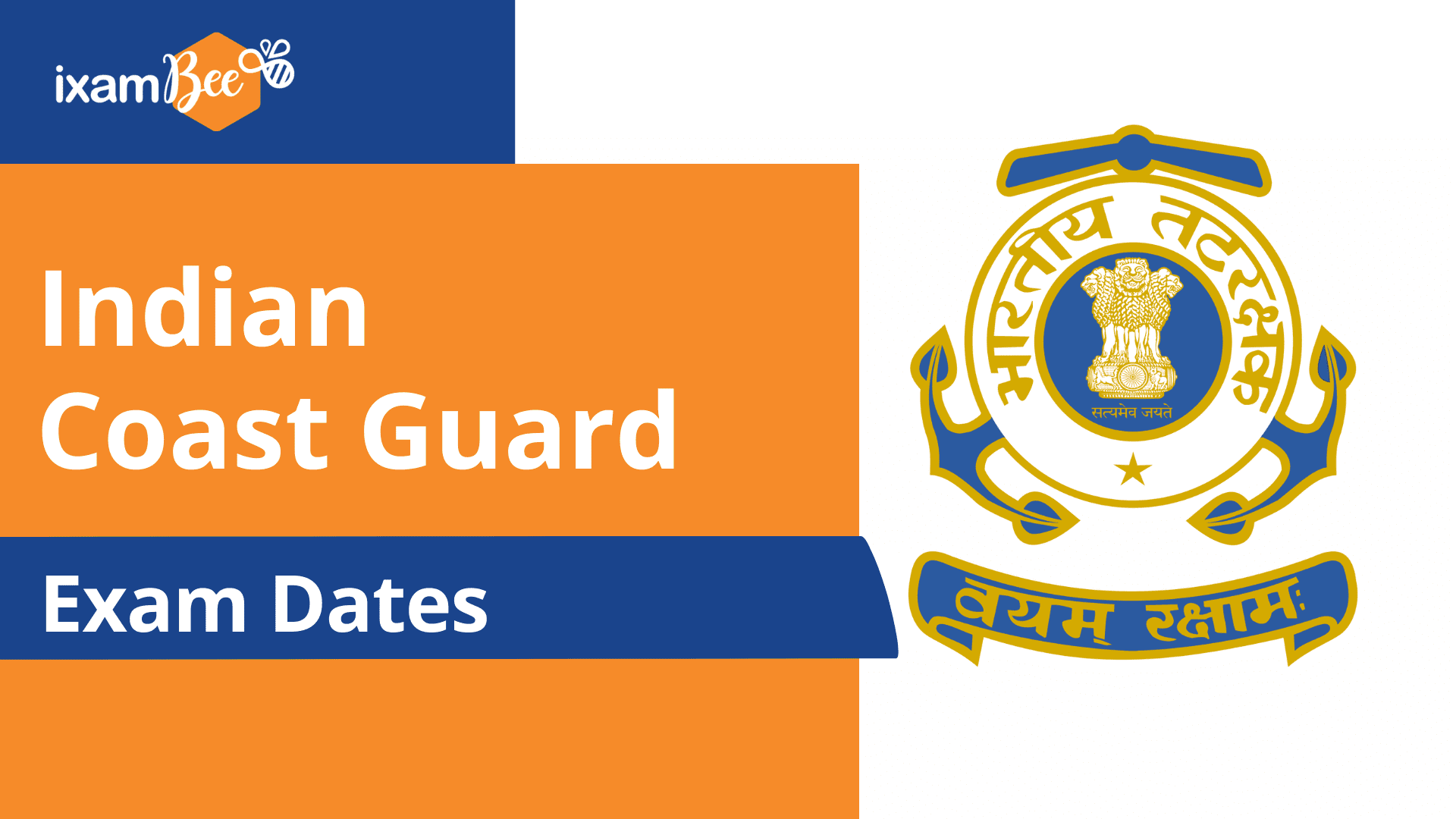 Indian Coast Guard Recruitment Exam Dates