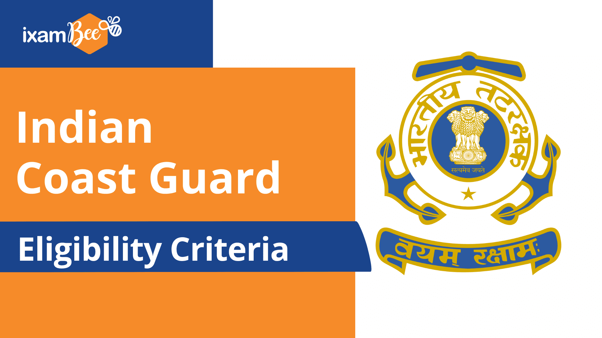 Indian Coast Guard Recruitment Eligibility Criteria