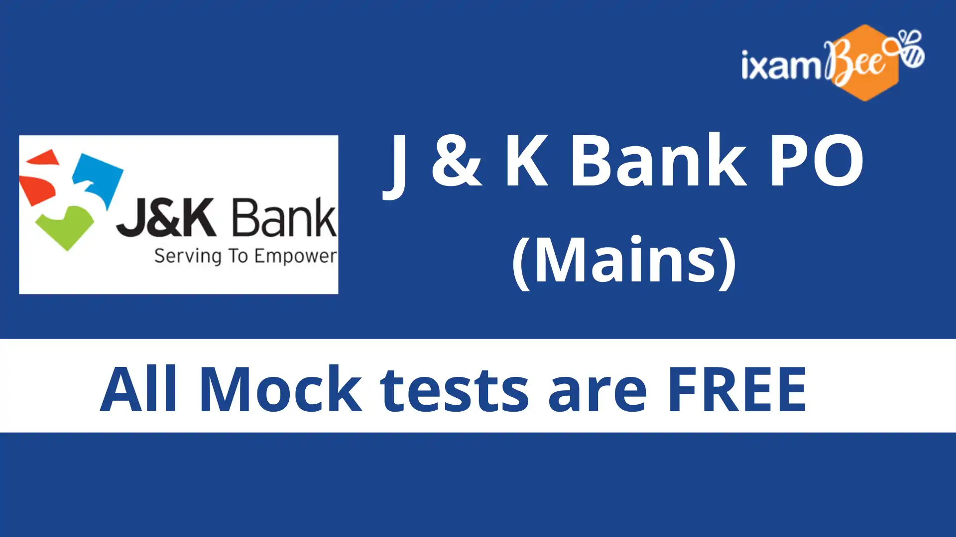 J&K Bank PO online course