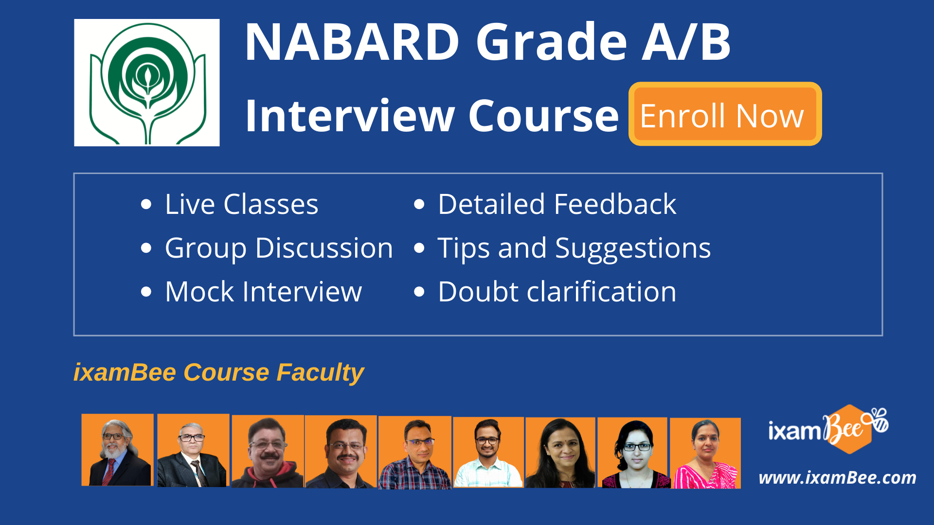 NABARD Grade A and B Interview Course