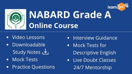 NABARD Grade A Online course