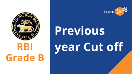 RBI Grade B Pervious Year Cut off