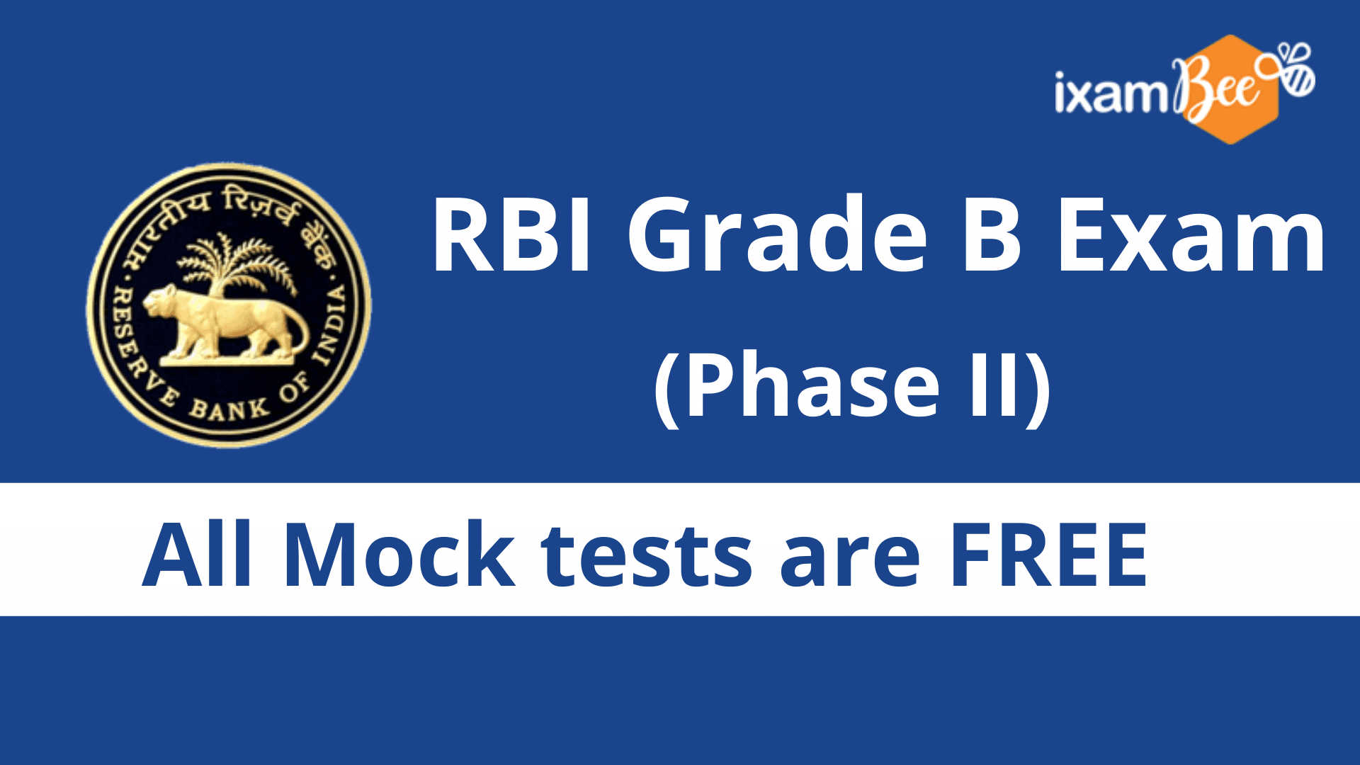 Free Mock Test For RBI Grade B Phase II 2021, Online Practice Test ...