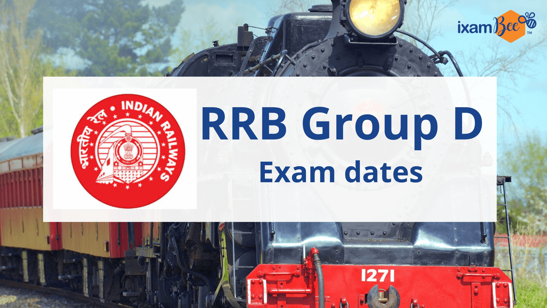 RRB Group D Exam Dates