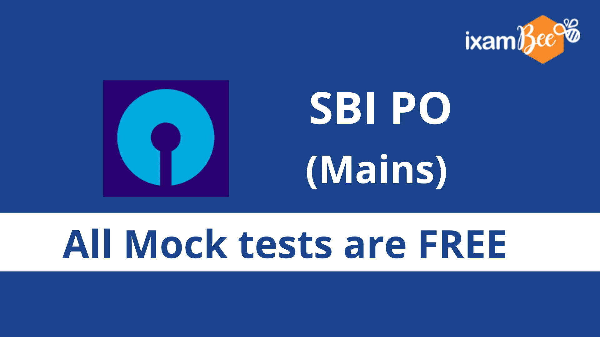 sbi po mains online course